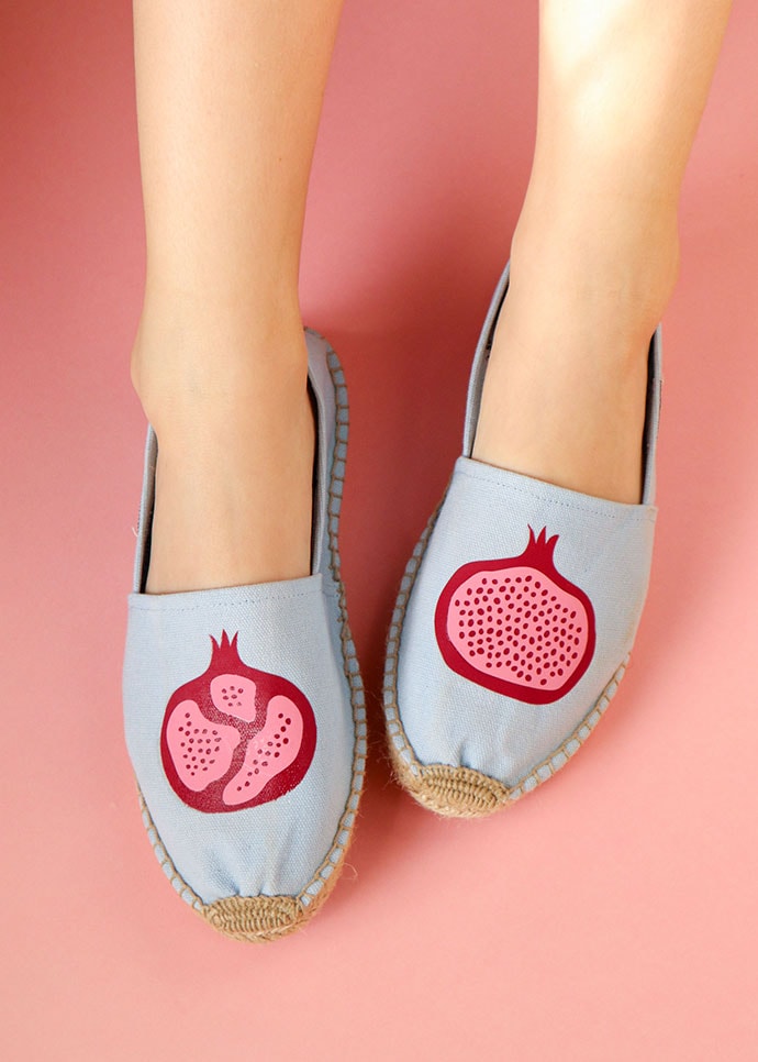 DIY espadrilles makover