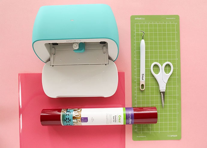 Cricut Joy cutting machine and supplies