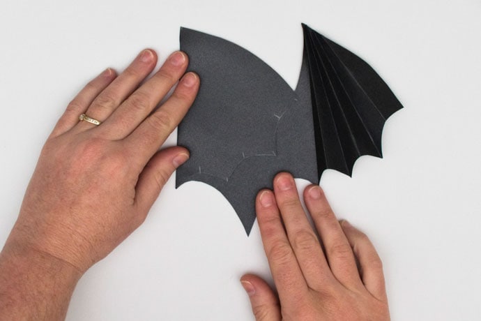 Halloween Craft Paper Roll Bat - My Poppet Makes