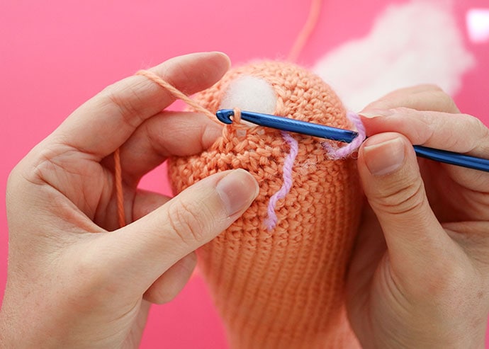 invisible decrease crochet stitch