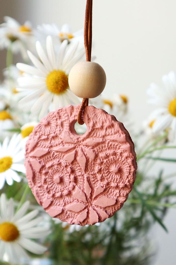 How to make Air Dry Clay Ornaments with Terracotta and White Clay