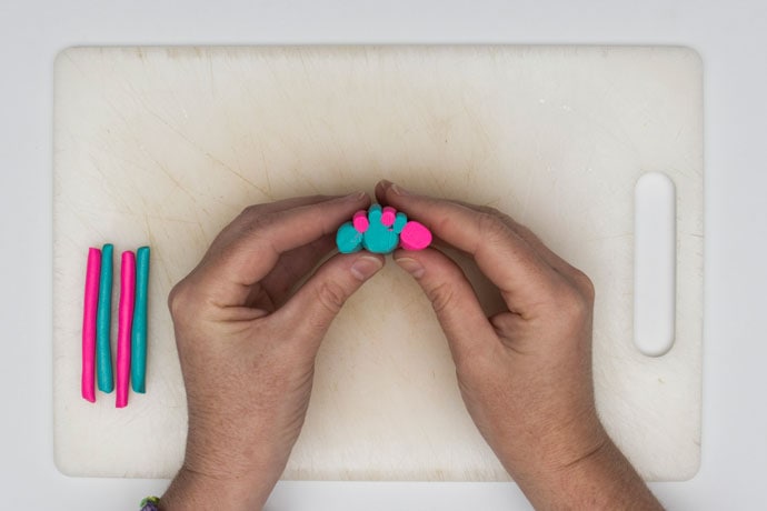 How to make candy cane earrings