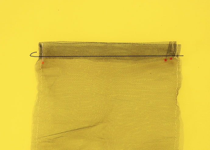 mesh produce bag sewing instructions