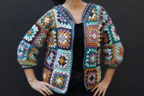 granny square cardigan crochet pattern