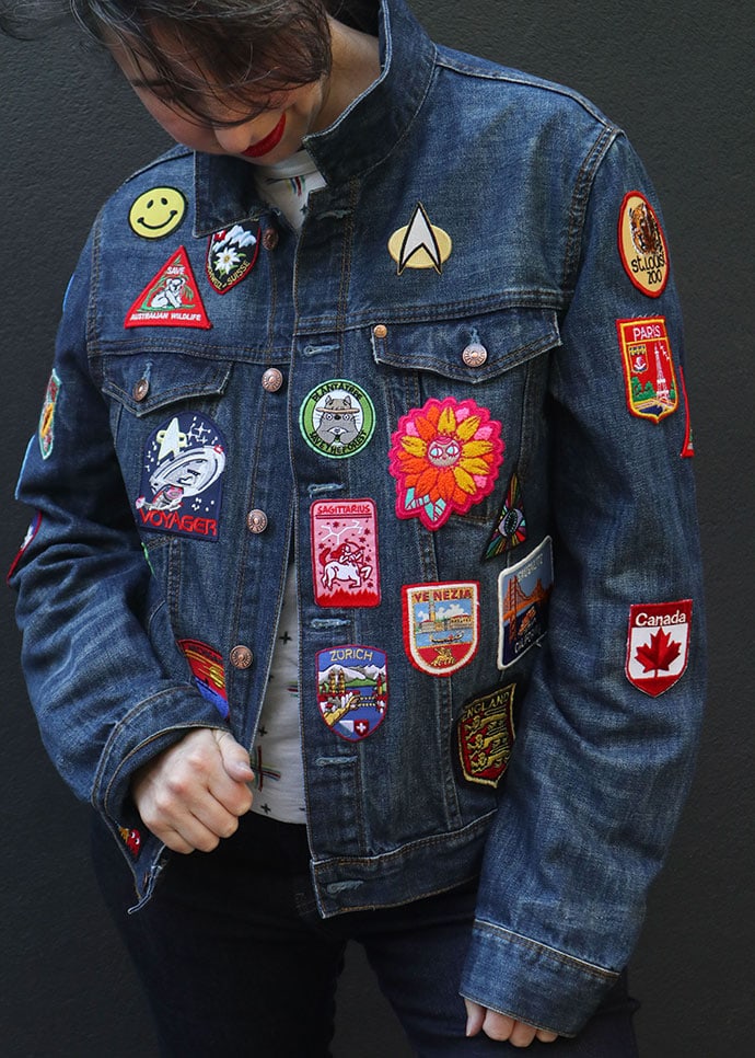 Sewing Patches On Denim Jacket | vlr.eng.br