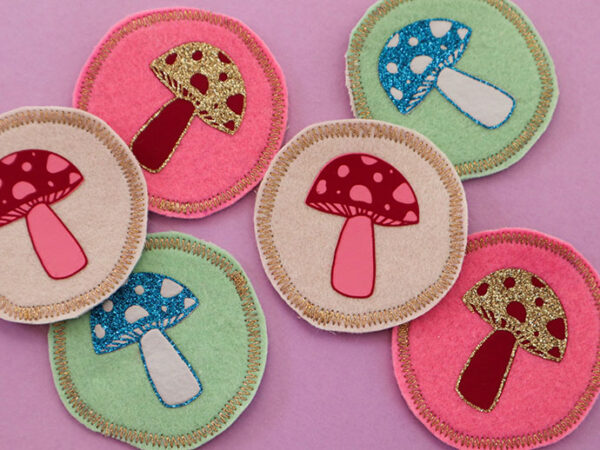 DIY Mushroom Patch - Cute Cottagecore Craft Idea | My Poppet Makes