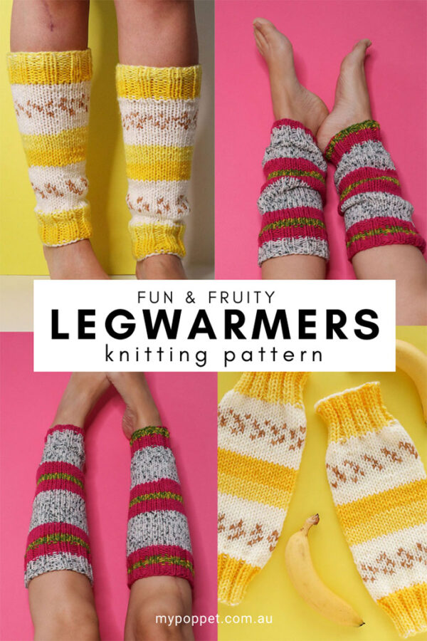 Fun & Fruity Leg Warmers An Easy Leg Warmer Knitting Pattern