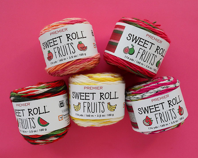 Premier Sweet Roll Fruits yarn