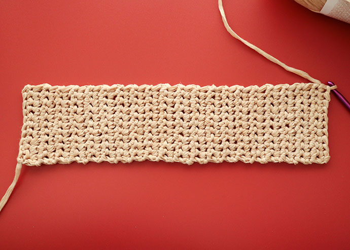base of crochet bag