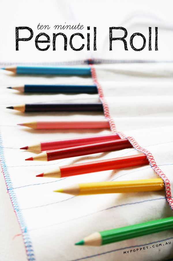 Pencil Roll: Creativity on the go for artists of all ages!