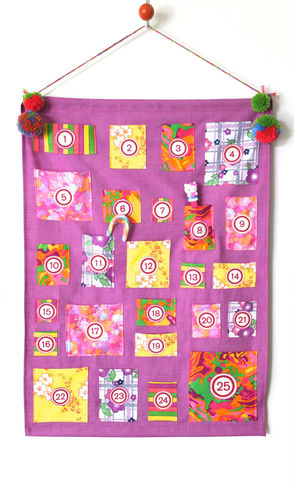 How To: Advent Calendar Wall Hanging  My Poppet Makes