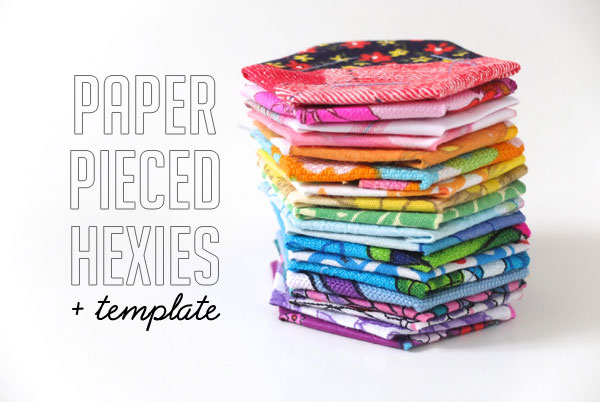 Free hexagon templates: hexagon printables for crafts and patchwork -  Gathered