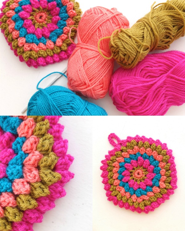 How to crochet a popcorn stitch 