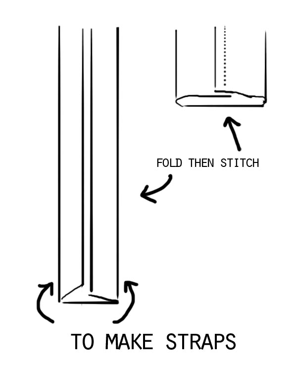 How to make bag handles