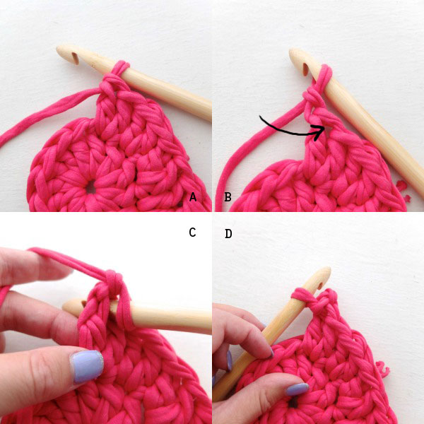 Crochet heart instuctions
