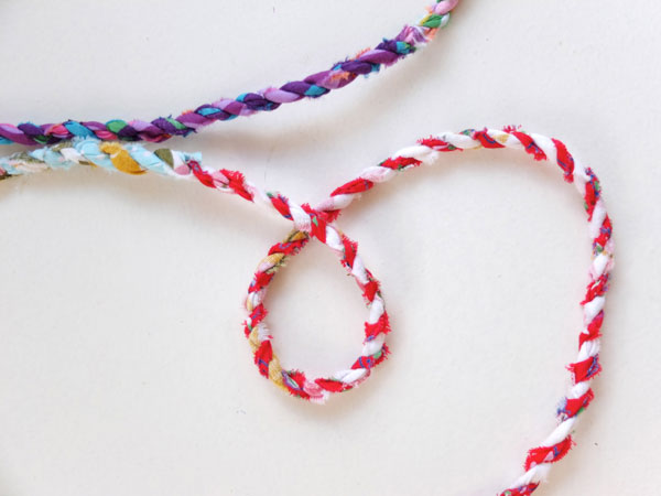 How to Make Scrap Fabric Twine