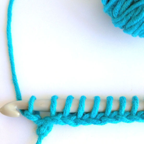 tunisian crochet lesson