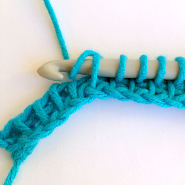 tunisian crochet lesson