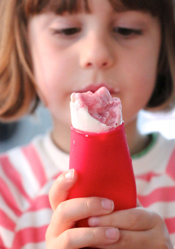 strawberry popcicle