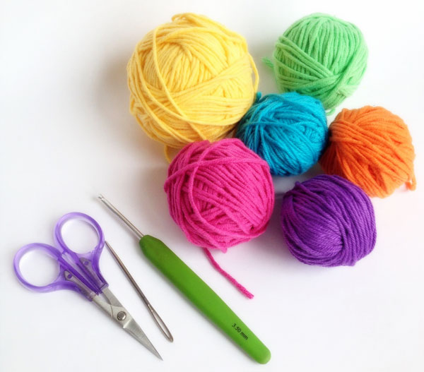 crochet supplies